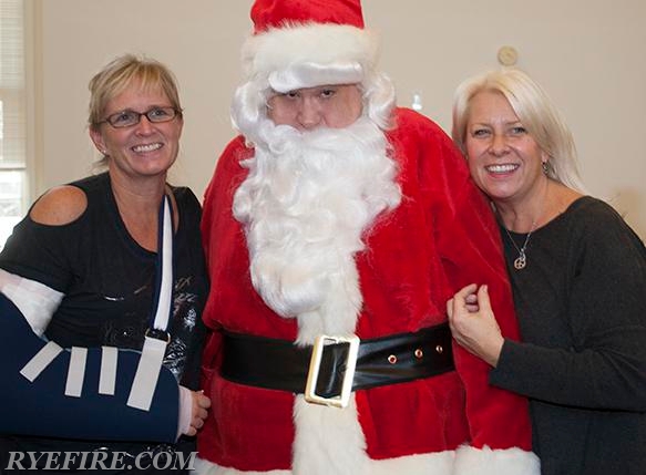 Rye FD Christmas Breakfast with Santa.  12/20/2015 Photo by RFD Lt. Lester Millman